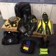 packing scuba gear